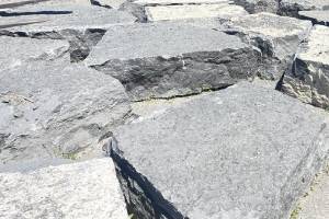 Armour Stone at Poupart Excavation